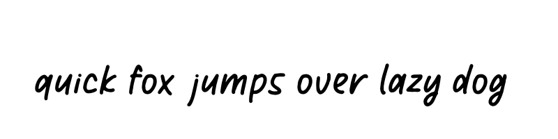font preview of Polyester Notes