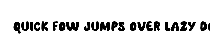 font preview of Power Smurf