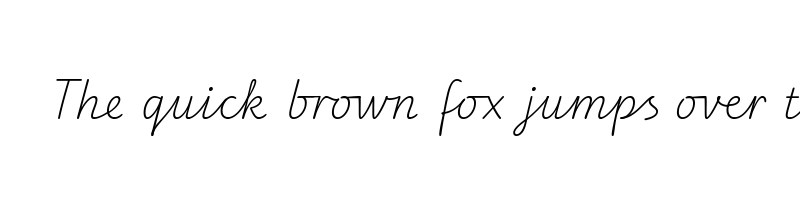 font preview of Prima Cursive
