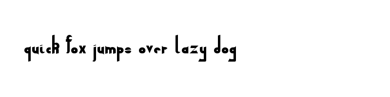 font preview of Qahiri Regular