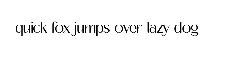 font preview of Qasbyne