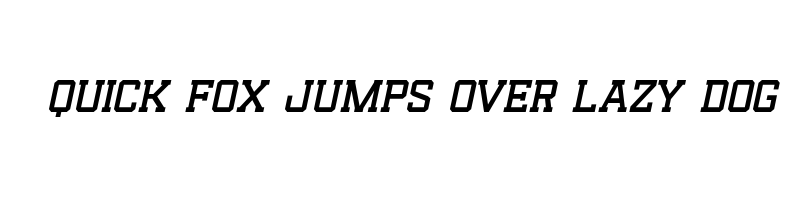 font preview of Reach Fill Italic