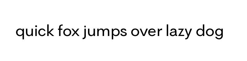 font preview of Relevance Medium
