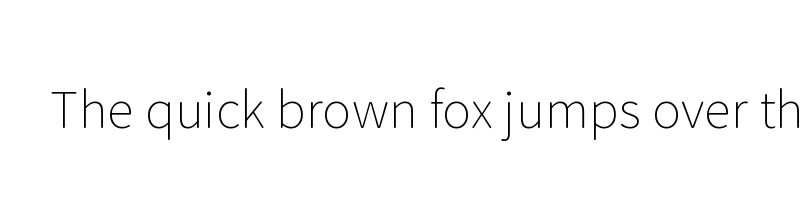 font preview of Resource Han Rounded KR Extra Light