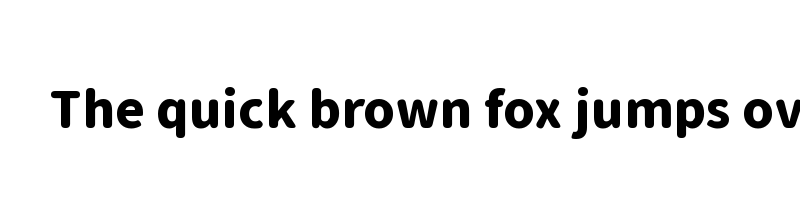 font preview of Resource Han Rounded KR Heavy