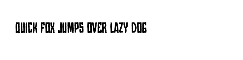 font preview of Revoluta