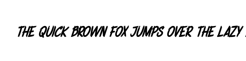 font preview of ROCK BROWN