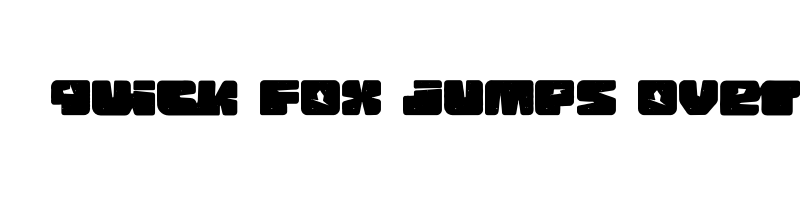 font preview of Rock Pile otf