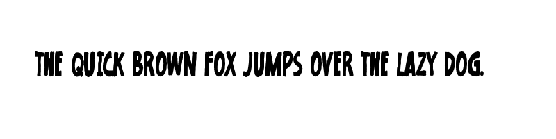 font preview of Rocka
