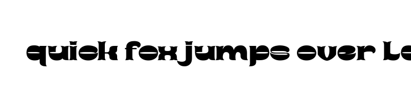 font preview of ROGE Strial