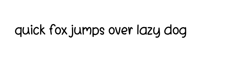 font preview of Round and Round