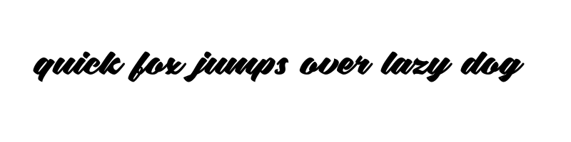 font preview of Sambelethok Regular OTF