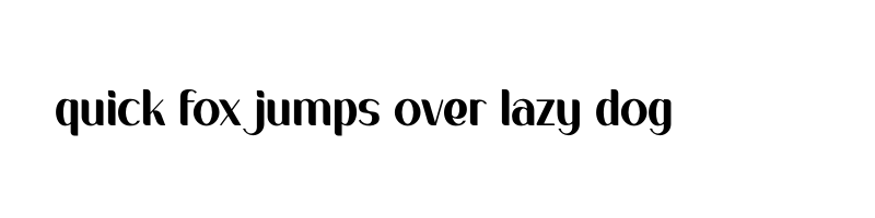 font preview of Sans Fierro otf