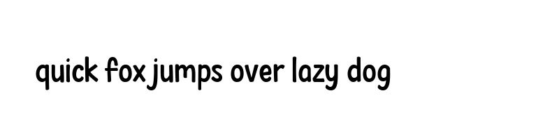 font preview of Sassy Raccoon