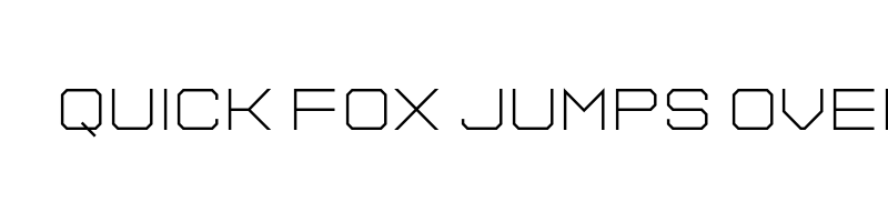 font preview of Sector Seven