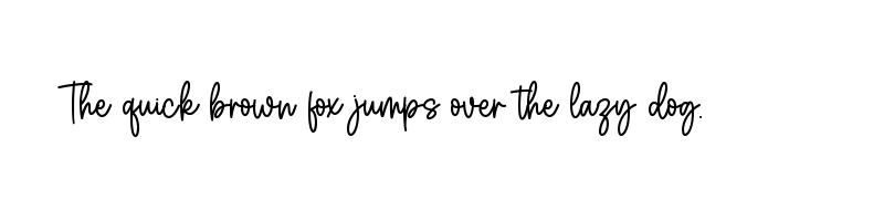 font preview of Selena