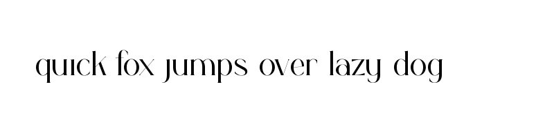 font preview of SELINA