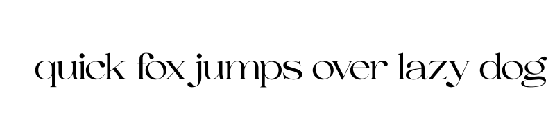 font preview of Selino Regular