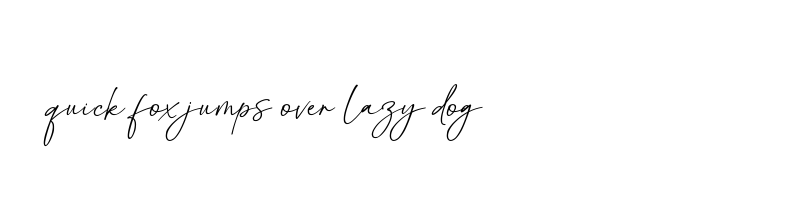 font preview of Sharlotte