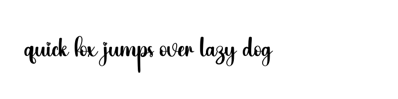 font preview of Shiny