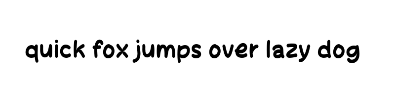 font preview of Shogie