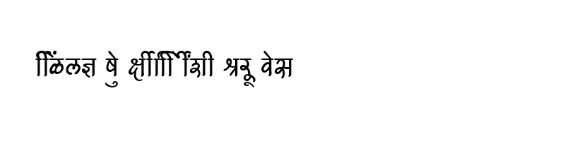 font preview of SHREE DEV 1232 Regular