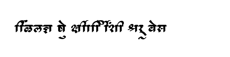 font preview of SHREE DEV 1248 Regular