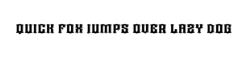 font preview of Sign Rover Layered