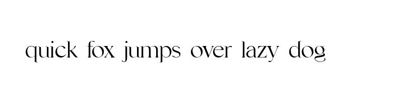 font preview of Silvania