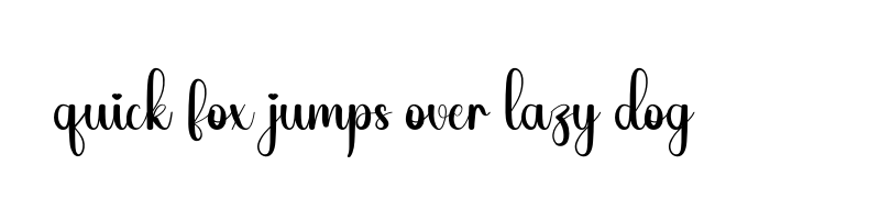 font preview of Simple Home