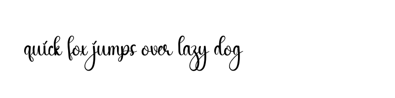 font preview of Simple