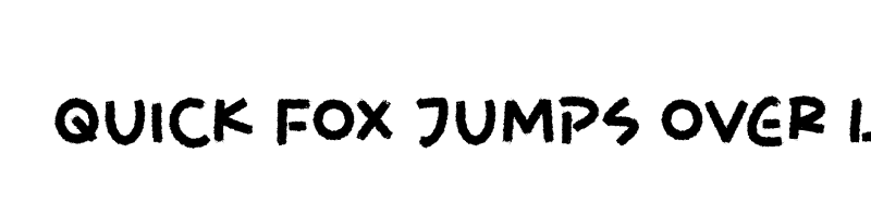 font preview of SKY BRIDGE