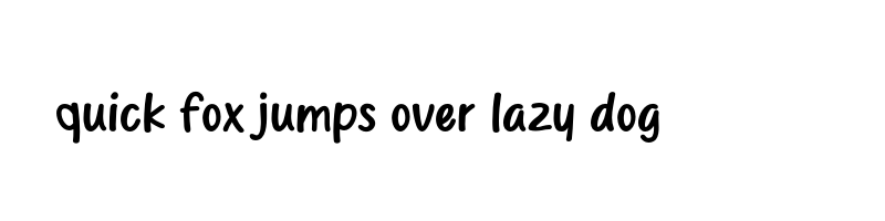 font preview of Sky land