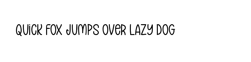 font preview of Sleeping Baby Panda