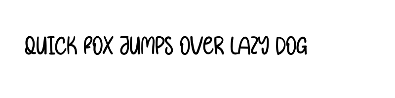 font preview of Small Child