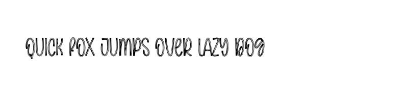 font preview of Snowing Night