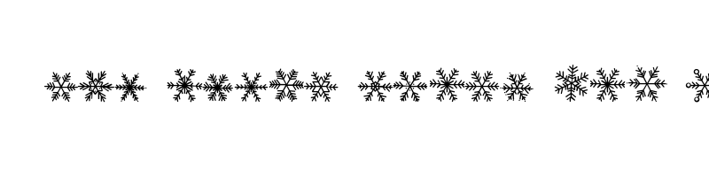 font preview of Snowline