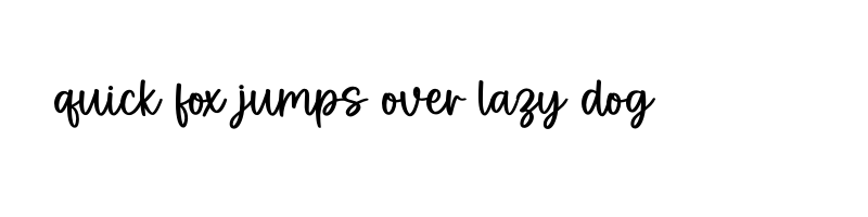 font preview of Sophia OTF
