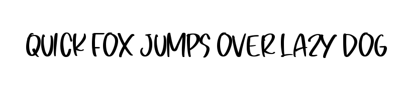 font preview of SPARKLE WOFF