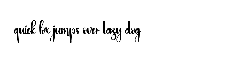 font preview of Stick