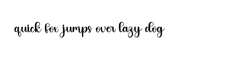 font preview of Stock