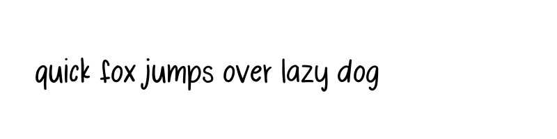 font preview of Straight Forward