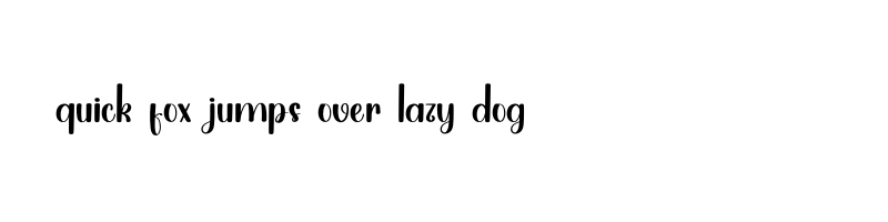 font preview of Stylish Handmade