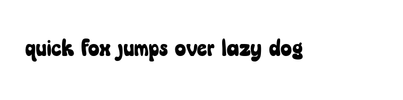 font preview of Sunday Milk
