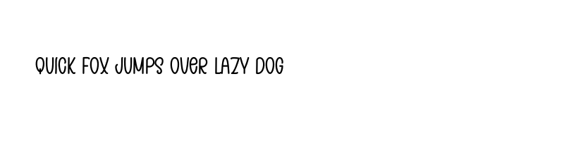 font preview of Sunday Moment