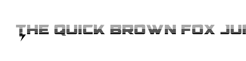 font preview of super charge straight grad