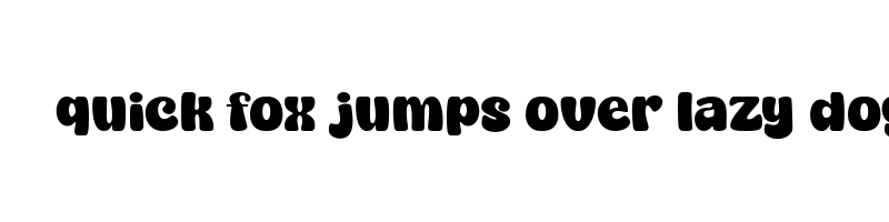 font preview of Super Chunky