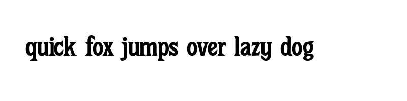 font preview of Super Gallery