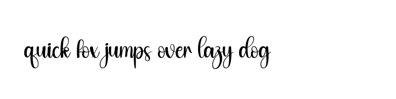 font preview of Sweethome