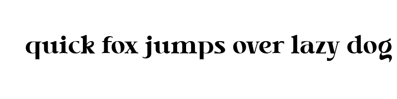 font preview of Tabernae Montana (Serif)